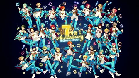 7th Anniversary Ensemble Stars Music Star Manhwa Anime Painting