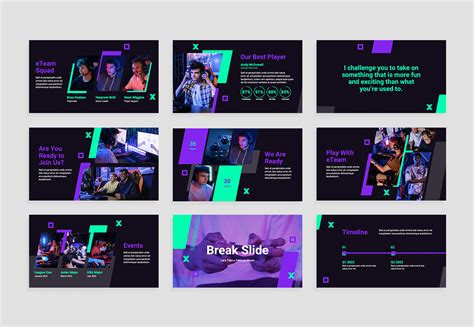 Esports Gaming Powerpoint Presentation Template Graphue