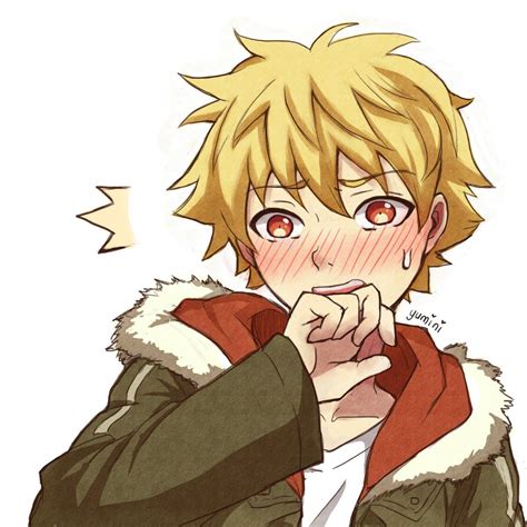 Cute Blushing Boy Anime Discord Pfp
