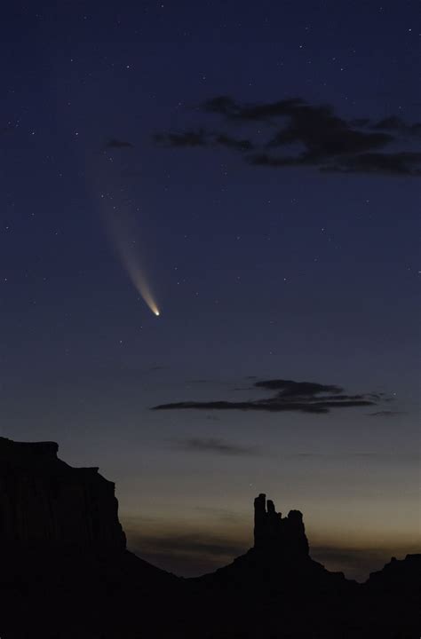 Comet Neowise Over Monument Valley Smithsonian Photo Contest