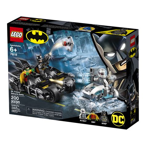 Lego Batman Mr Freeze Batcycle Battle 76118 Available Early At