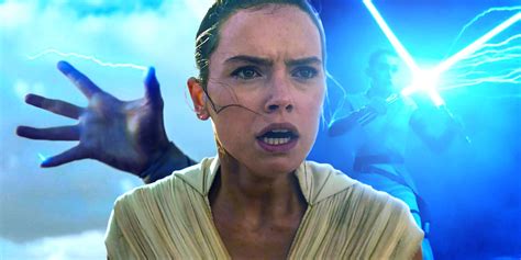 why rey doesn t use force lightning in rise of skywalker s final battle