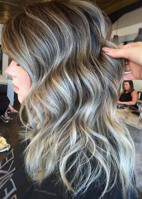 Ash refers to a hair colours pigment, or a hair colours character, rather than how light or dark the shade is. 45 Awesome Ash Grey Hair Color Ideas for 2018 | | Grey ...