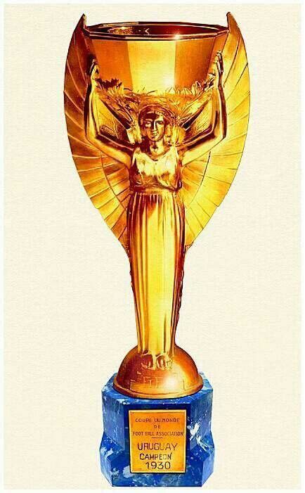 The Jules Rimet Trophy World Cup In 1930 Уругвай