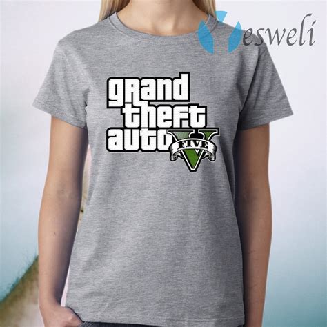 Grand Theft Auto V Logo T Shirt Yesweli