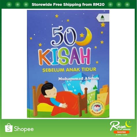 Buku Cerita Islam Untuk Kanak Kanak 50 Kisah Sebelum Anak Tidur