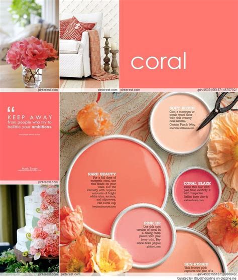 30 Bright Coral Paint Colors