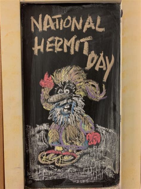National Hermit Day William Levins