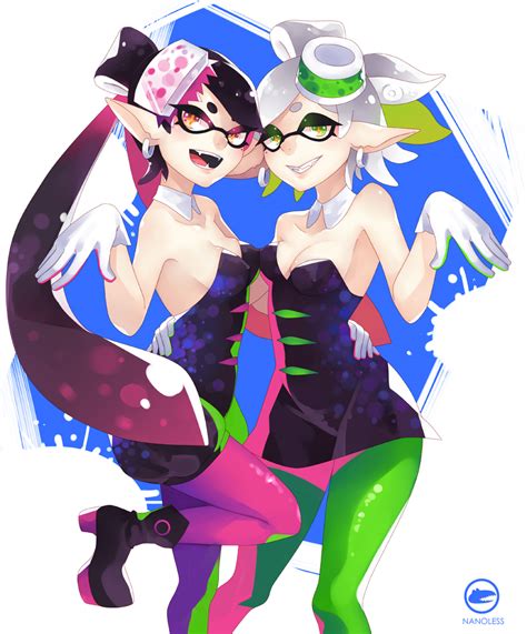 Squid Sisters By Nanoless On Deviantart