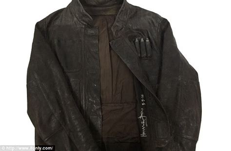 Harrison Ford S Iconic Star Wars Han Solo Leather Jacket Is Snapped Up
