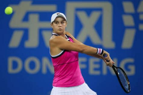 Tenista Ashleigh Barty Avanza A Cuartos De Final En Wuhan Cdn Deportes