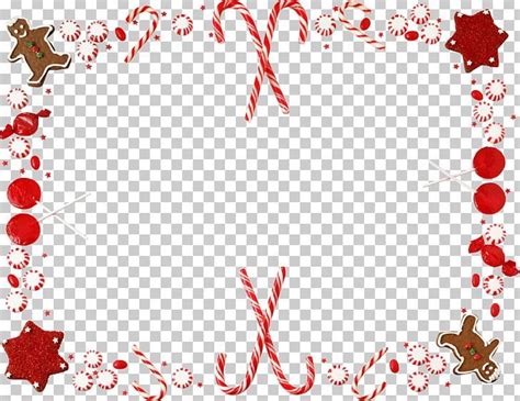 Candy Cane Christmas Borders And Frames Png Area Border Borders And
