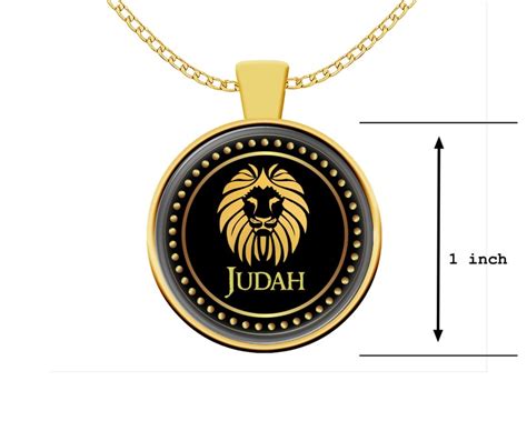 Hebrew Israelite Jewelry Tribe Of Judah Necklace For Men Etsy