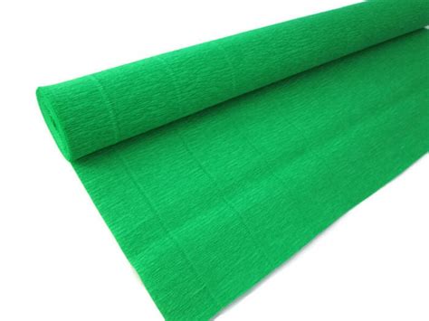 Crepe Paper Roll 140g 963 Green T Wrapping Paper Etsy