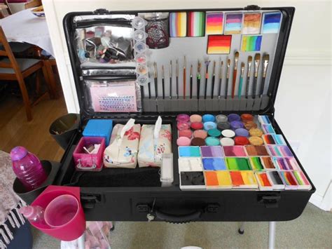 Facepainting Kits Artist Workstation Makeup Artist Kit Craft N Go