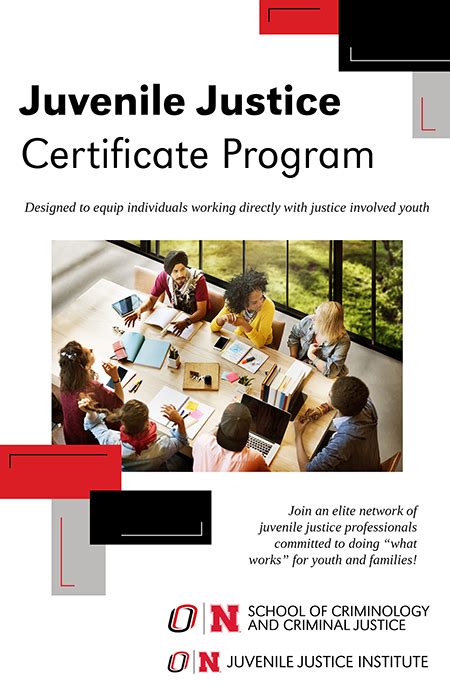 Juvenile Justice Certificate Program Juvenile Justice Institute