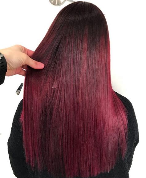 Red Purple Hair Lavender Hair Ombre Red Hair Color Hair Color Balayage Cute Hair Colors