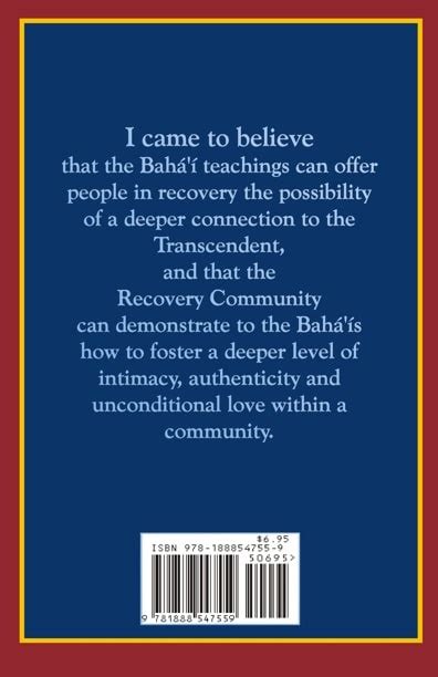 Twelve Steps And The Bahai Faith One Members Perspective Bahai Resources