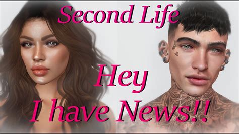 【second Life】hey Guys I Have News D Sl Secondlife セカンドライフ Youtube