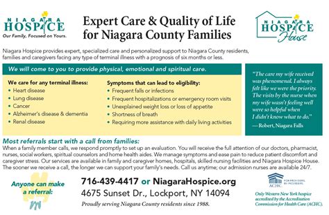 About Niagara Hospice