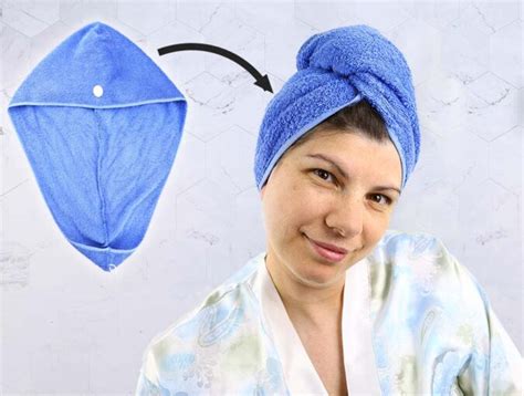 DIY Hair Towel Wrap Pattern And VIDEO Tutorial Hello Sewing