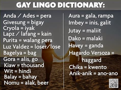 Gay Lingo Dictionary Tiffany Teen Free Prono