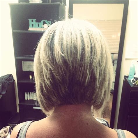 Back View Of Short Stacked Bob Hairstyles Hairstyles Weekly