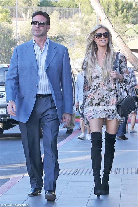 Christina El Moussa Wears Thigh High Boots To Dinner Date Daily Mail