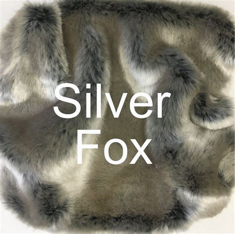 FUR 1 2 YARD Faux FURS By The Yard Luxury Fur Fabric Tissavel Etsy