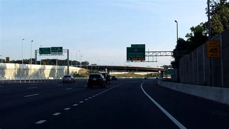Capital Beltway Interstate Exit Northbound Inner Loop YouTube