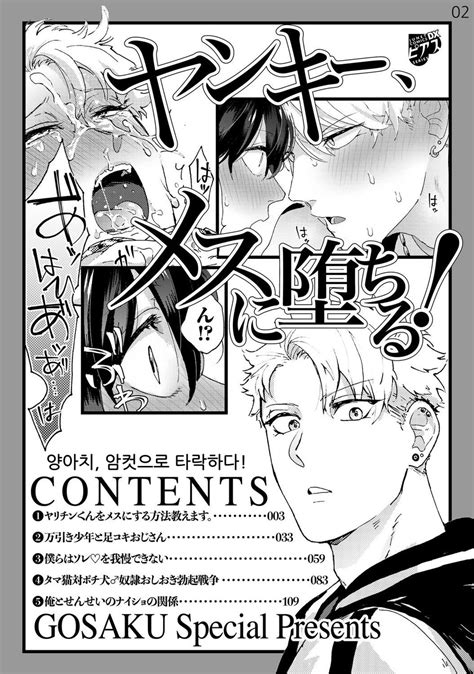 Gosaku Yankee Mesu Ni Ochiru C 1 Kr Gay Manga HD Porn Comics