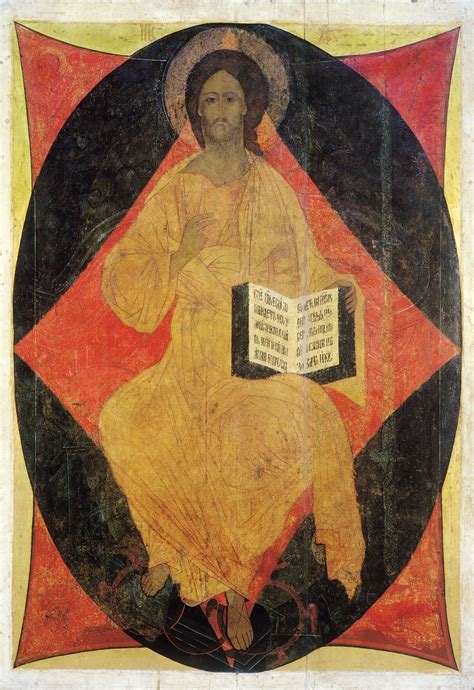 Christ In Majesty Andrei Rublev Encyclopedia Of