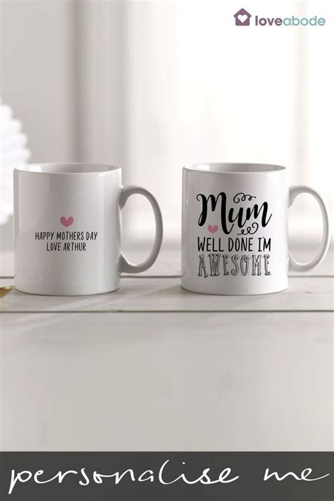 Personalised baby gifts uk next day delivery. Personalised Mum Well Done Mug by Loveabode - White ...