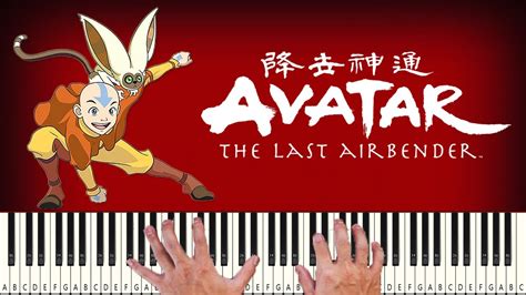Avatar The Last Airbender Main Theme Piano Tutorial Youtube