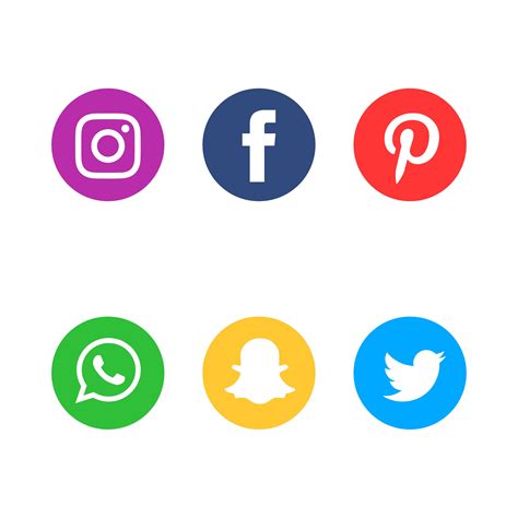 Descargar Conjunto De Iconos De Redes Sociales Vector ¡encuentre Más