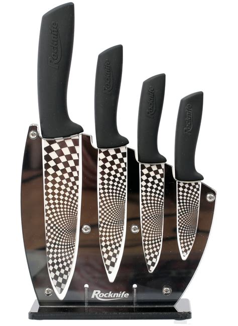 Black Ceramic Kitchen Knife Set Rocknife Ceramic Knives