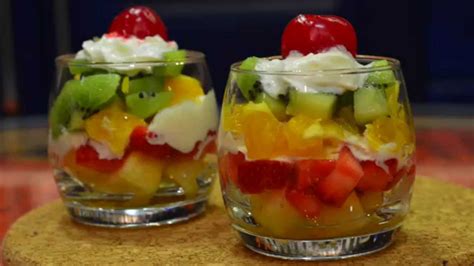 Easy Steps Fruit Salad Youtube