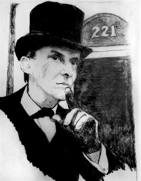 Sherlock Holmes Sketch At Explore Collection Of