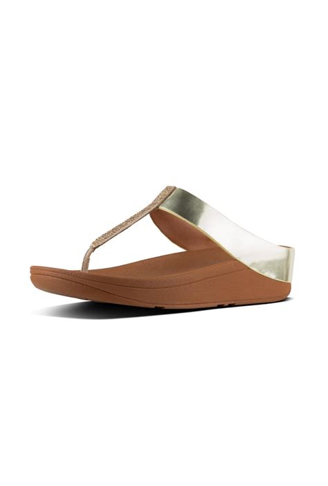 Fitflop Fino Crystal Toe Thong Sandals Shoes From Ruby Room Uk