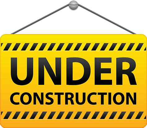 Royalty Free Under Construction Sign Clip Art Vector Images