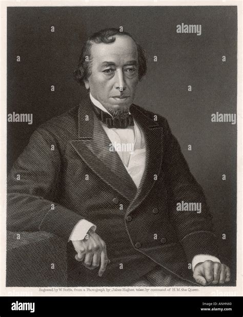 Benjamin Disraeli Roffe Stock Photo Alamy