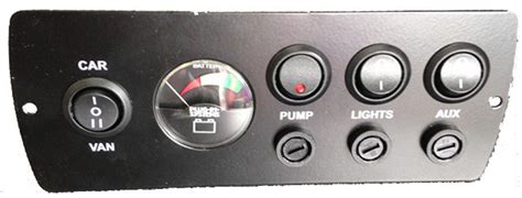 Bonus Electrical Cp3 12v Motorhome Control Panel