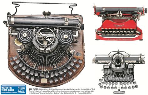 Oztypewriter Typewriters In The Public And Parrot Eye Exhibition