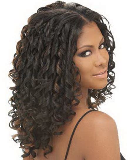 Cute Curly Weave Hairstyles