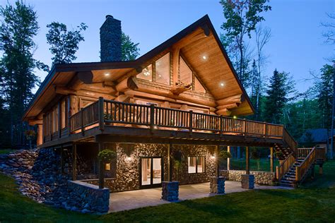 Custom Log Homes Picture Gallery Log Cabin Homes Pictures Bc Canada