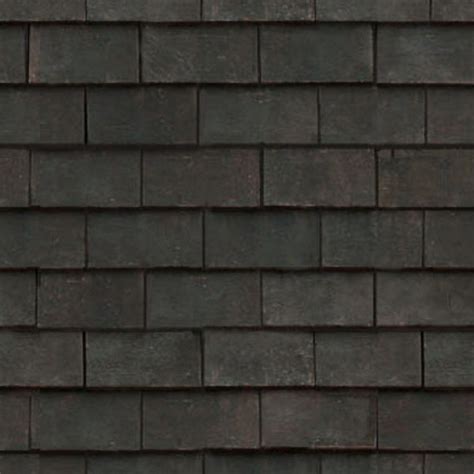 Old Paris Flat Clay Roof Tiles Texture Seamless 03559