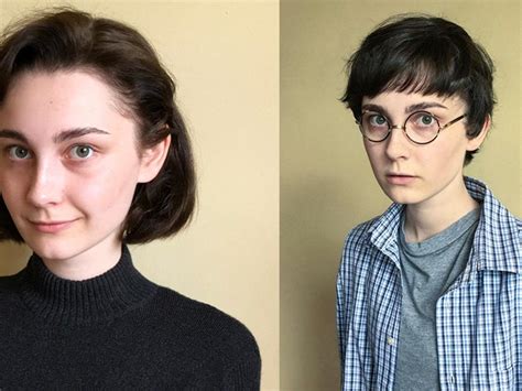 This 17 Year Old Girl Transformed Herself Into Harry Potter And It S Free Nude Porn Photos