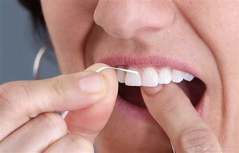 How To Floss Your Teeth Dr George P Cerniglia Metairie Louisiana