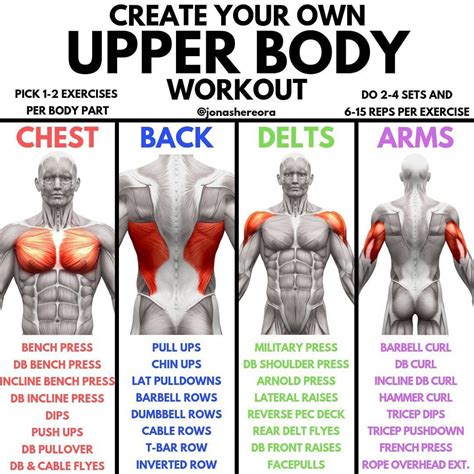 Follow Thetra Upper Body Workout Muscle