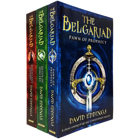 The Belgariad 3 Books Collection Set By David Eddings Pawn Of Prophecy